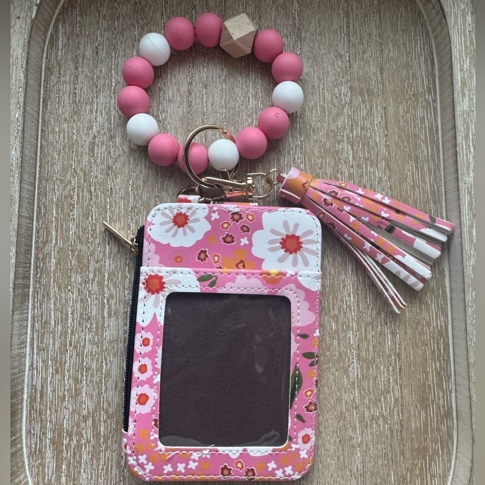 NWT Bogg Compatible Wristlet Pink Floral OS - Picture 3 of 6